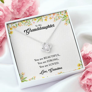 To My Granddaughter | You Are Beautiful 💖🎀 | Jewelry | C30011TG, C30011TR, lx-C30011, PB23-WOOD, PROD-1868757, PT-922, TNM-1, USER-43062 | TageUnlimited