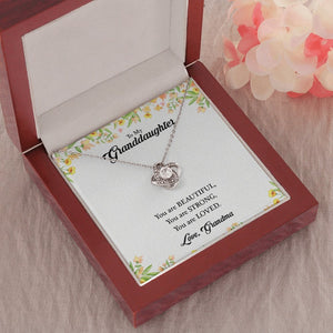 To My Granddaughter | You Are Beautiful 💖🎀 | Jewelry | C30011TG, C30011TR, lx-C30011, PB23-WOOD, PROD-1868757, PT-922, TNM-1, USER-43062 | TageUnlimited