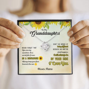 To My Granddaughter | You Are My Sunshine 💛🌻 | Jewelry | C30011TG, C30011TR, lx-C30011, PB23-WOOD, PROD-1871941, PT-922, TNM-1, USER-43062 | TageUnlimited