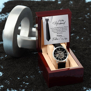 To My Husband Gift Watch | You Are Filled With Kindness | Father's Day | Jewelry | PB24-WOOD, PROD-2221908, PT-4320, USER-43062, W30044 | TageUnlimited