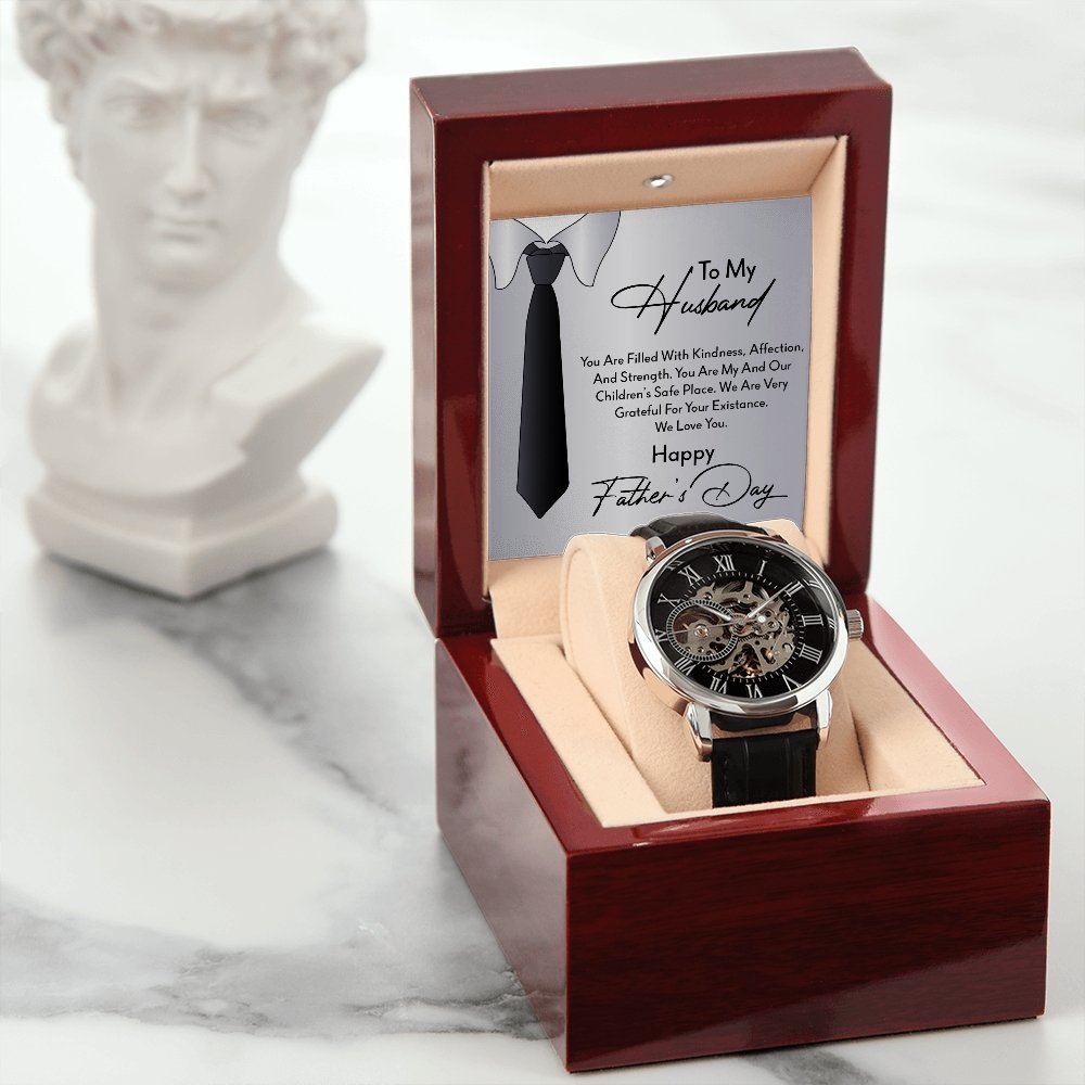 To My Husband Gift Watch | You Are Filled With Kindness | Father's Day | Jewelry | PB24-WOOD, PROD-2221908, PT-4320, USER-43062, W30044 | TageUnlimited