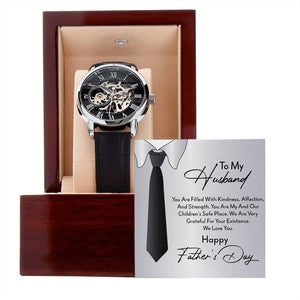 To My Husband Gift Watch | You Are Filled With Kindness | Father's Day | Jewelry | PB24-WOOD, PROD-2221908, PT-4320, USER-43062, W30044 | TageUnlimited
