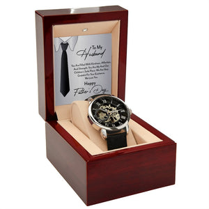 To My Husband Gift Watch | You Are Filled With Kindness | Father's Day | Jewelry | PB24-WOOD, PROD-2221908, PT-4320, USER-43062, W30044 | TageUnlimited