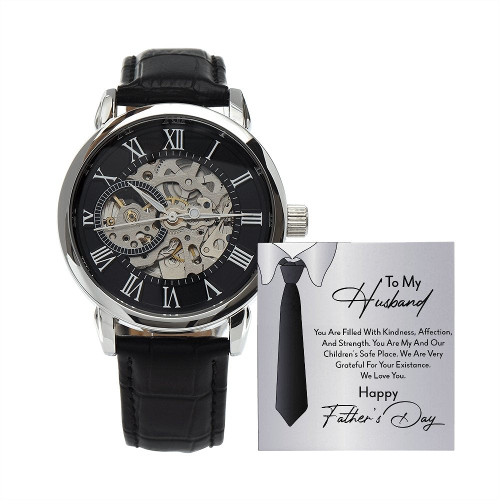 To My Husband Gift Watch | You Are Filled With Kindness | Father's Day | Jewelry | PB24-WOOD, PROD-2221908, PT-4320, USER-43062, W30044 | TageUnlimited