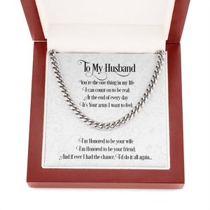 To My Husband | I'm Honored To Be Your Wife ❤️💖 | Jewelry | C30184T, C30184TG, lx-C30184, PB23-WOOD, PROD-1818807, PT-1772, USER-43062 | TageUnlimited