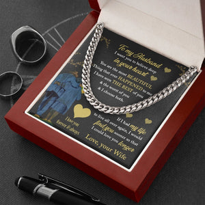 To My Husband | You Are The Most Beautiful Thing ❤️🔥 | Jewelry | C30184T, C30184TG, lx-C30184, PB23-WOOD, PROD-1818809, PT-1772, USER-43062 | TageUnlimited