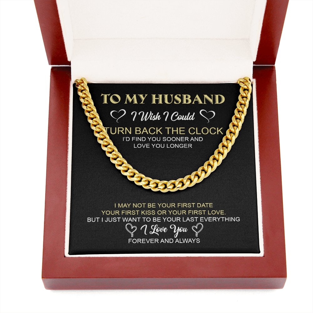 To My Husband | Your Last Everything ❤️⌛ | Jewelry | C30184T, C30184TG, lx-C30184, PB23-WOOD, PROD-1818520, PT-1772, USER-43062 | TageUnlimited