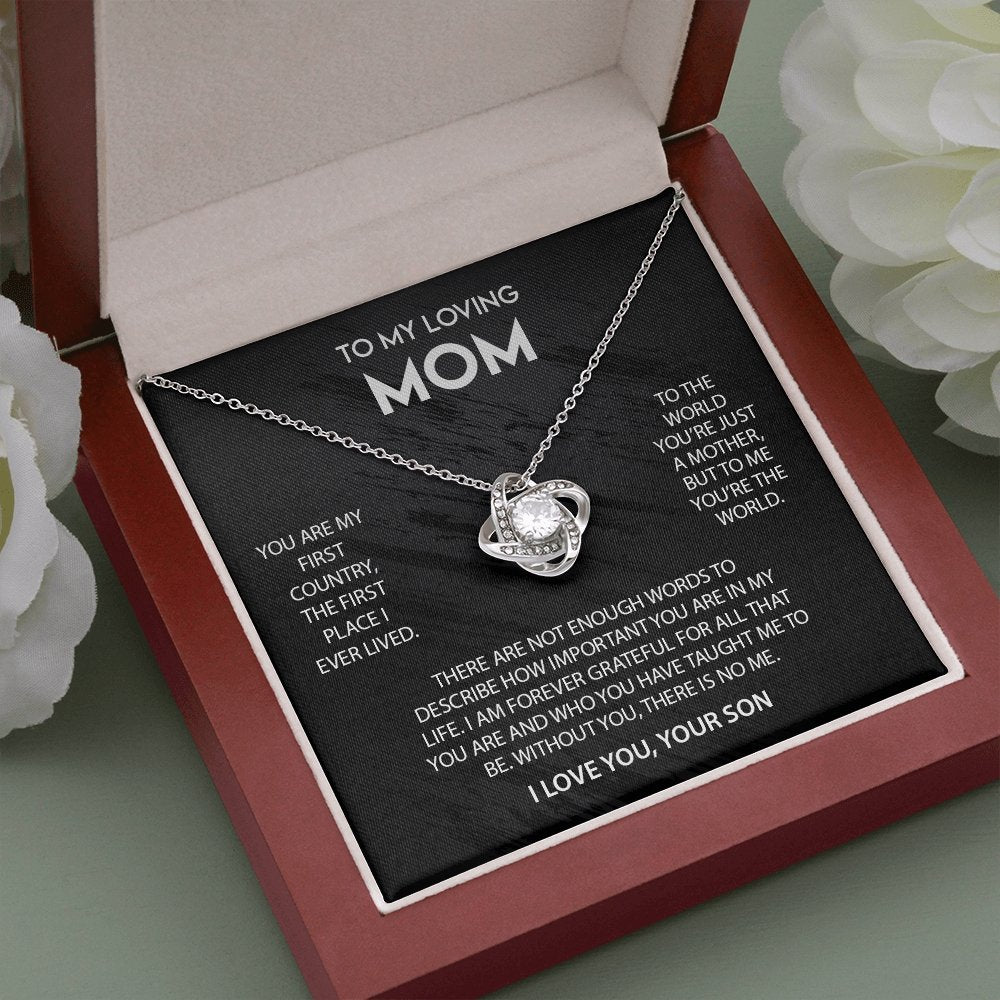 To My Loving Mom | I Am Forever Grateful ❤️💖 | Jewelry | C30011TG, C30011TR, lx-C30011, PB23-WOOD, PROD-1904417, PT-922, TNM-1, USER-43062 | TageUnlimited