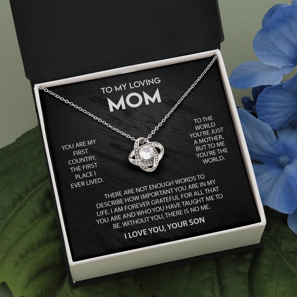 To My Loving Mom | I Am Forever Grateful ❤️💖 | Jewelry | C30011TG, C30011TR, lx-C30011, PB23-WOOD, PROD-1904417, PT-922, TNM-1, USER-43062 | TageUnlimited