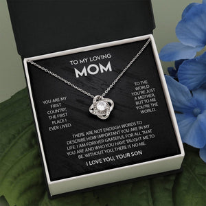 To My Loving Mom | I Am Forever Grateful ❤️💖 | Jewelry | C30011TG, C30011TR, lx-C30011, PB23-WOOD, PROD-1904417, PT-922, TNM-1, USER-43062 | TageUnlimited