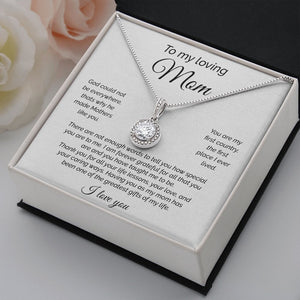 To My Loving Mom | There Are Not Enough Words | Jewelry | C30187TR, lx-C30187, PB23-WOOD, PROD-2093610, PT-2646, TNM-1, USER-43062 | TageUnlimited