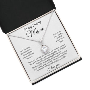 To My Loving Mom | There Are Not Enough Words | Jewelry | C30187TR, lx-C30187, PB23-WOOD, PROD-2093610, PT-2646, TNM-1, USER-43062 | TageUnlimited