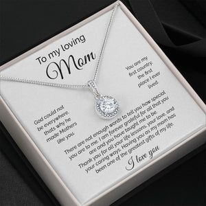To My Loving Mom | There Are Not Enough Words | Jewelry | C30187TR, lx-C30187, PB23-WOOD, PROD-2093610, PT-2646, TNM-1, USER-43062 | TageUnlimited