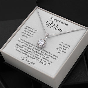 To My Loving Mom | There Are Not Enough Words | Jewelry | C30187TR, lx-C30187, PB23-WOOD, PROD-2093610, PT-2646, TNM-1, USER-43062 | TageUnlimited