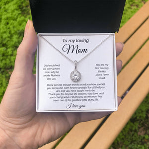 To My Loving Mom | There Are Not Enough Words | Jewelry | C30187TR, lx-C30187, PB23-WOOD, PROD-2093610, PT-2646, TNM-1, USER-43062 | TageUnlimited