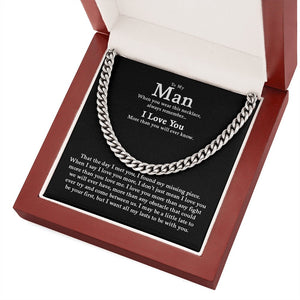 To My Man | All My Last To be With You ❤️🎁 | Jewelry | C30184T, C30184TG, lx-C30184, PB23-WOOD, PROD-1805047, PT-1772, USER-43062, WARRANTY-UPSELL | TageUnlimited