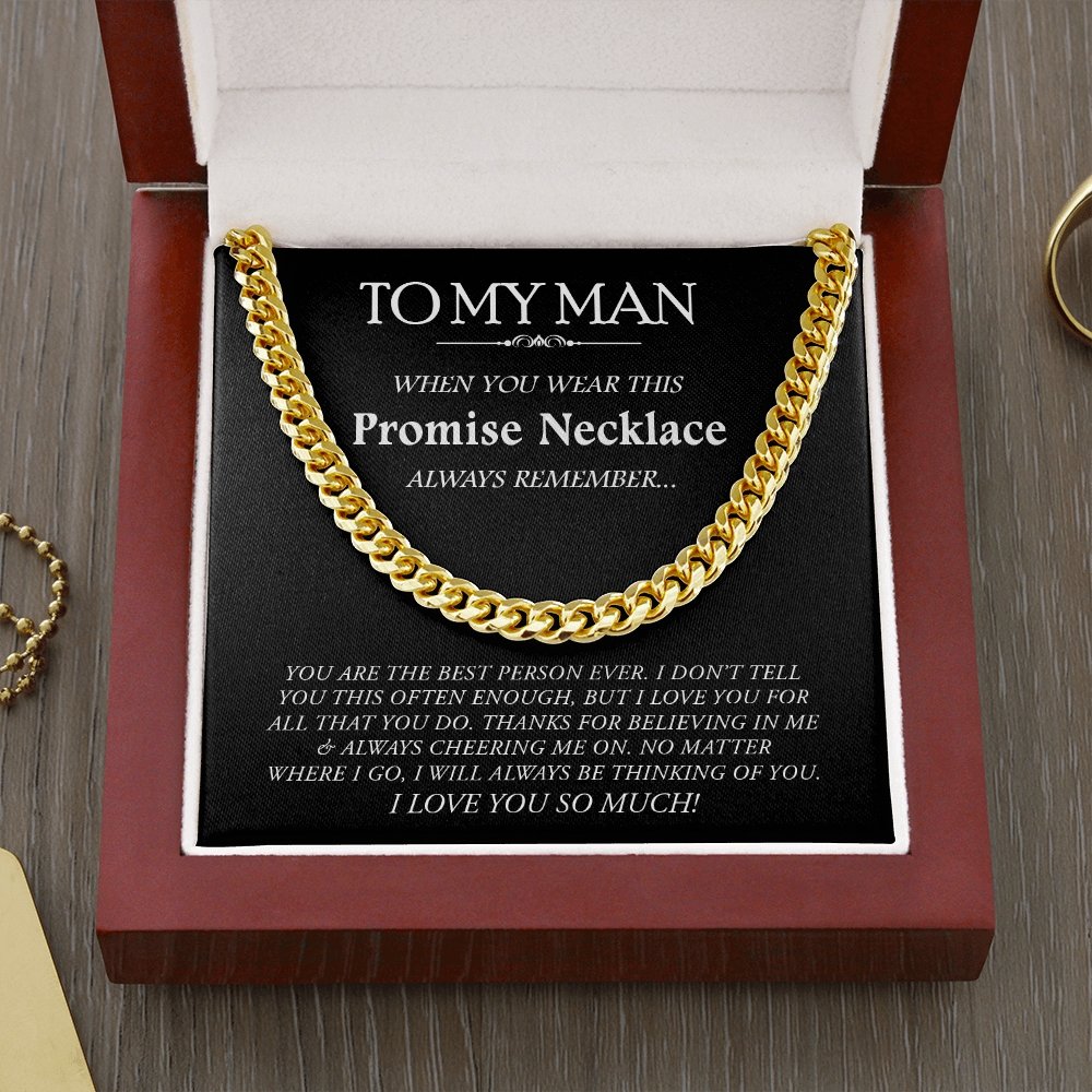 To My Man | Always Thinking Of You ❤️🥰 | Jewelry | C30184T, C30184TG, lx-C30184, PB23-WOOD, PROD-1818594, PT-1772, USER-43062 | TageUnlimited