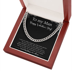 To My Man | Can't Stop Falling In Love With You 💝💗 | Jewelry | C30184T, C30184TG, lx-C30184, PB23-WOOD, PROD-1818363, PT-1772, USER-43062 | TageUnlimited