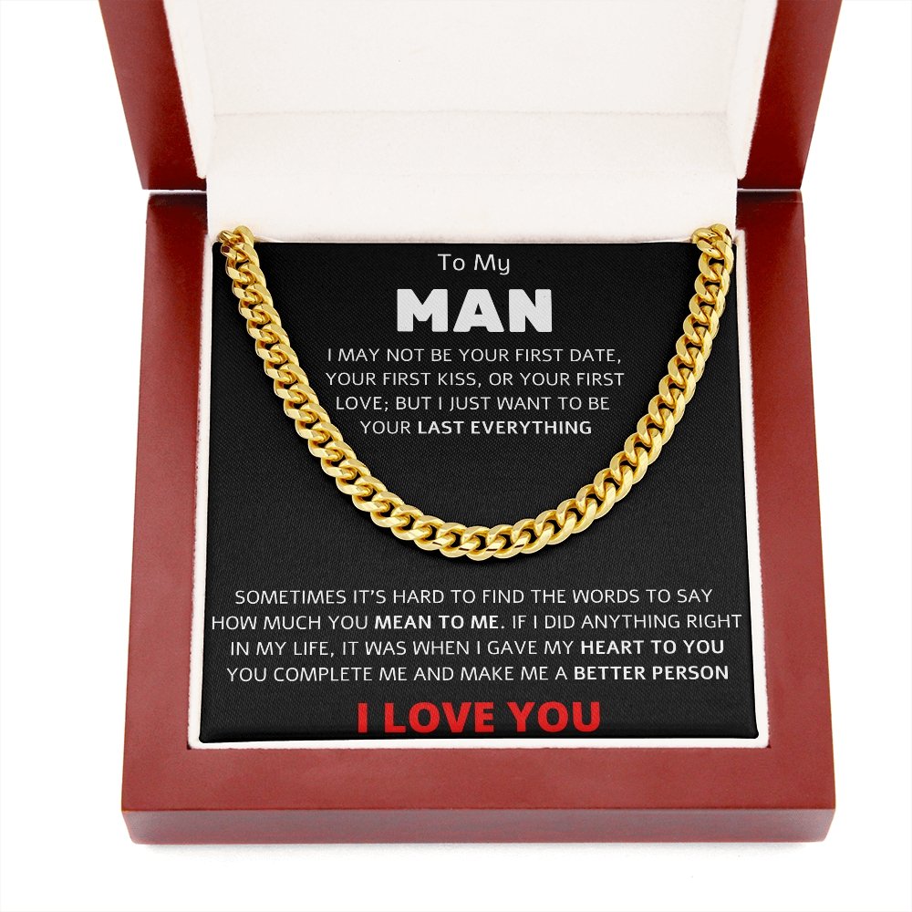 TO MY MAN | I MAY NOT BE YOUR FIRST | Jewelry | C30184T, C30184TG, lx-C30184, PB23-WOOD, PROD-1816161, PT-1772, USER-43062 | TageUnlimited