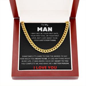 TO MY MAN | I MAY NOT BE YOUR FIRST | Jewelry | C30184T, C30184TG, lx-C30184, PB23-WOOD, PROD-1816161, PT-1772, USER-43062 | TageUnlimited