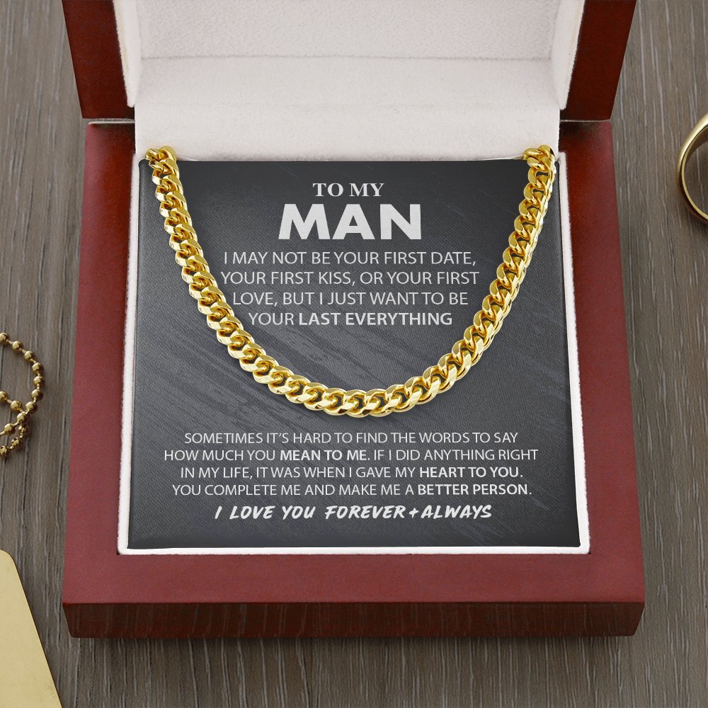 TO MY MAN | I MAY NOT BE YOUR FIRST DATE | Jewelry | C30184T, C30184TG, lx-C30184, PB23-WOOD, PROD-1815942, PT-1772, USER-43062 | TageUnlimited