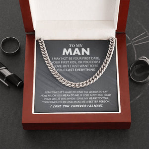 TO MY MAN | I MAY NOT BE YOUR FIRST DATE | Jewelry | C30184T, C30184TG, lx-C30184, PB23-WOOD, PROD-1815942, PT-1772, USER-43062 | TageUnlimited