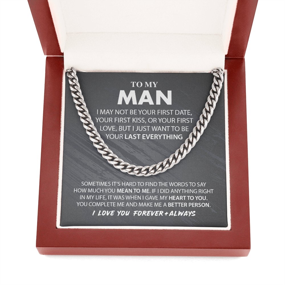 TO MY MAN | I MAY NOT BE YOUR FIRST DATE | Jewelry | C30184T, C30184TG, lx-C30184, PB23-WOOD, PROD-1815942, PT-1772, USER-43062 | TageUnlimited