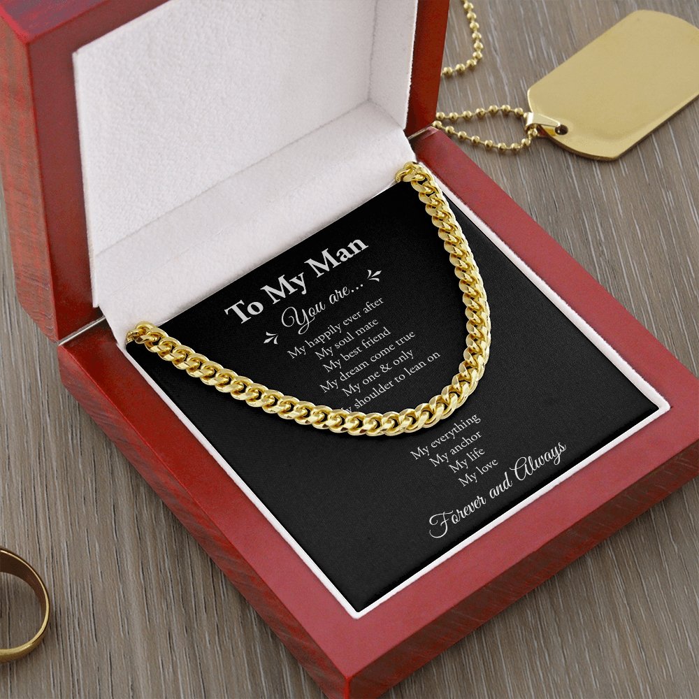 To My Man | My Shoulder To Lean On ❤️❤️ | Jewelry | C30184T, C30184TG, lx-C30184, PB23-WOOD, PROD-1822623, PT-1772, USER-43062 | TageUnlimited