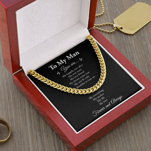 To My Man | My Shoulder To Lean On ❤️❤️ | Jewelry | C30184T, C30184TG, lx-C30184, PB23-WOOD, PROD-1822623, PT-1772, USER-43062 | TageUnlimited