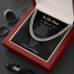 To My Man | My Shoulder To Lean On ❤️❤️ | Jewelry | C30184T, C30184TG, lx-C30184, PB23-WOOD, PROD-1822623, PT-1772, USER-43062 | TageUnlimited
