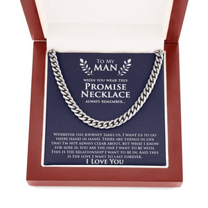 To My Man | You Are The One ❤️🔥 | Jewelry | C30184T, C30184TG, lx-C30184, PB23-WOOD, PROD-1823197, PT-1772, USER-43062 | TageUnlimited