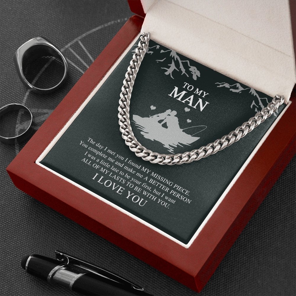 To My Man | You Complete Me 💕🔥 | Jewelry | C30184T, C30184TG, lx-C30184, PB23-WOOD, PROD-1805184, PT-1772, USER-43062 | TageUnlimited