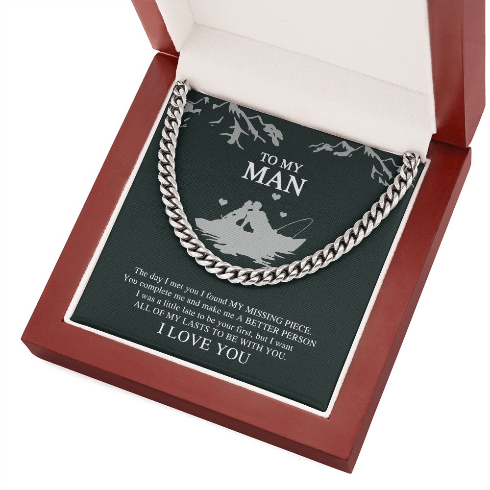 To My Man | You Complete Me 💕🔥 | Jewelry | C30184T, C30184TG, lx-C30184, PB23-WOOD, PROD-1805184, PT-1772, USER-43062 | TageUnlimited