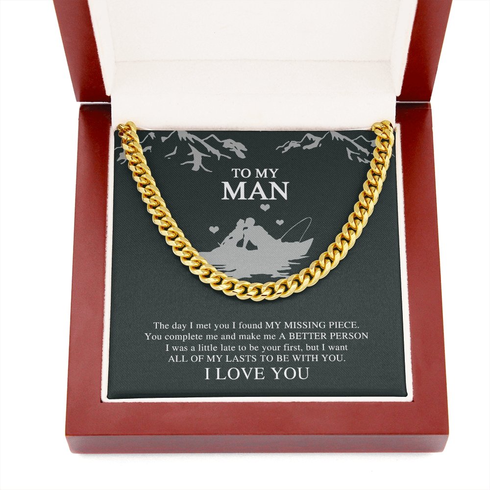 To My Man | You Complete Me 💕🔥 | Jewelry | C30184T, C30184TG, lx-C30184, PB23-WOOD, PROD-1805184, PT-1772, USER-43062 | TageUnlimited