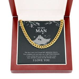 To My Man | You Complete Me 💕🔥 | Jewelry | C30184T, C30184TG, lx-C30184, PB23-WOOD, PROD-1805184, PT-1772, USER-43062 | TageUnlimited