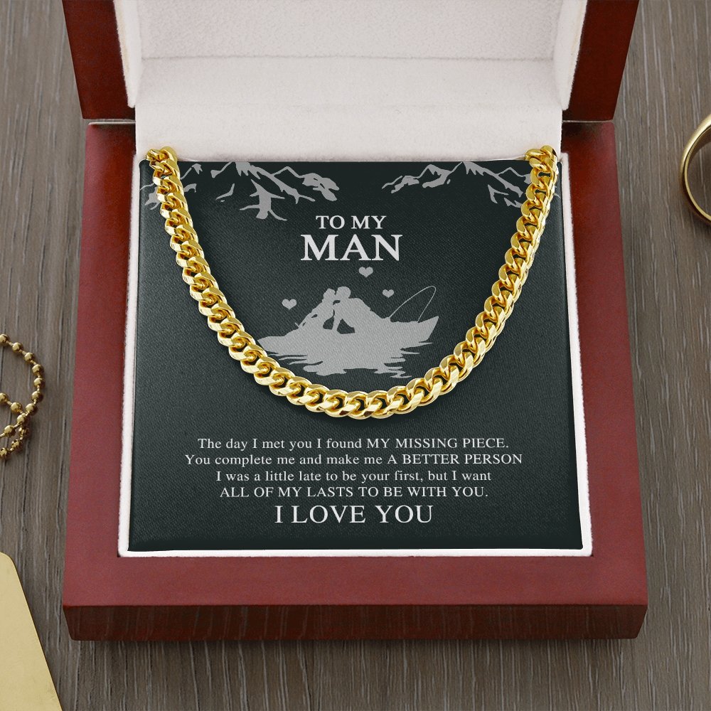 To My Man | You Complete Me 💕🔥 | Jewelry | C30184T, C30184TG, lx-C30184, PB23-WOOD, PROD-1805184, PT-1772, USER-43062 | TageUnlimited
