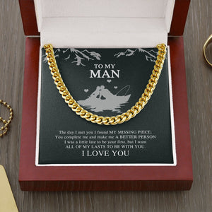 To My Man | You Complete Me 💕🔥 | Jewelry | C30184T, C30184TG, lx-C30184, PB23-WOOD, PROD-1805184, PT-1772, USER-43062 | TageUnlimited