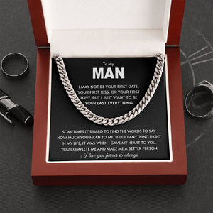To My Man | You Make Me A Better Person | Jewelry | C30184T, C30184TG, lx-C30184, PB23-WOOD, PROD-1953194, PT-1772, USER-43062 | TageUnlimited