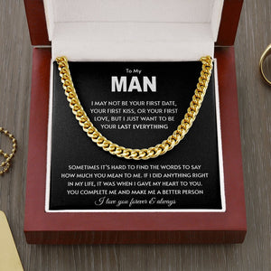 To My Man | You Make Me A Better Person | Jewelry | C30184T, C30184TG, lx-C30184, PB23-WOOD, PROD-1953194, PT-1772, USER-43062 | TageUnlimited