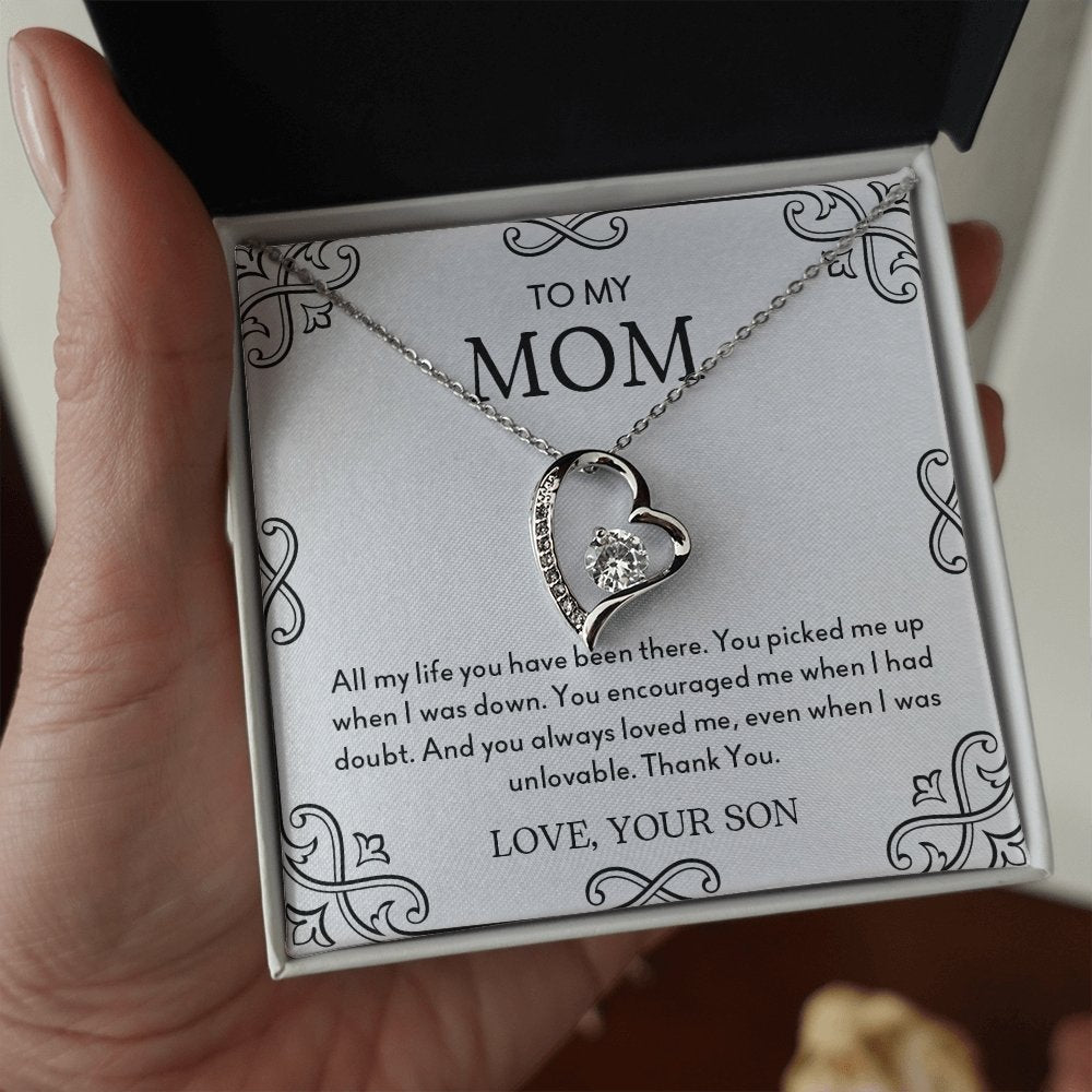To My Mom | All My Life | Jewelry | C30025TG, C30025TR, lx-C30025, PB23-WOOD, PROD-2059258, PT-781, TNM-1, USER-43062 | TageUnlimited