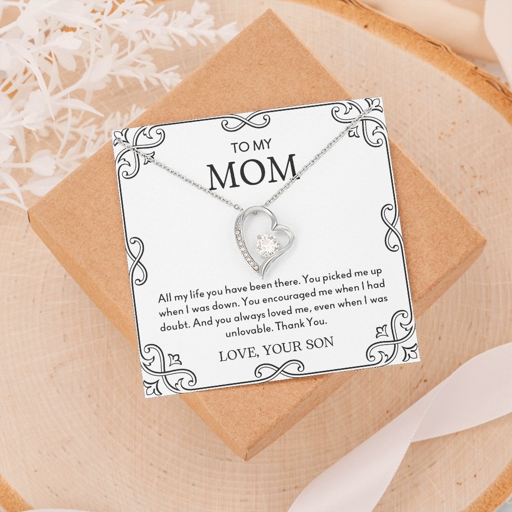 To My Mom | All My Life | Jewelry | C30025TG, C30025TR, lx-C30025, PB23-WOOD, PROD-2059258, PT-781, TNM-1, USER-43062 | TageUnlimited
