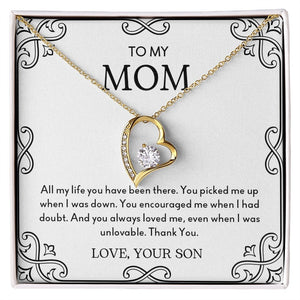 To My Mom | All My Life | Jewelry | C30025TG, C30025TR, lx-C30025, PB23-WOOD, PROD-2059258, PT-781, TNM-1, USER-43062 | TageUnlimited