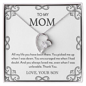 To My Mom | All My Life | Jewelry | C30025TG, C30025TR, lx-C30025, PB23-WOOD, PROD-2059258, PT-781, TNM-1, USER-43062 | TageUnlimited