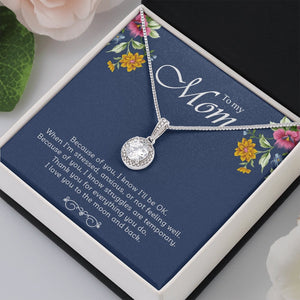 To My Mom | Because Of You | Jewelry | C30187TR, lx-C30187, PB23-WOOD, PROD-2001425, PT-2646, TNM-1, USER-43062 | TageUnlimited