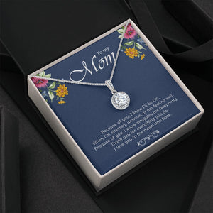 To My Mom | Because Of You | Jewelry | C30187TR, lx-C30187, PB23-WOOD, PROD-2001425, PT-2646, TNM-1, USER-43062 | TageUnlimited