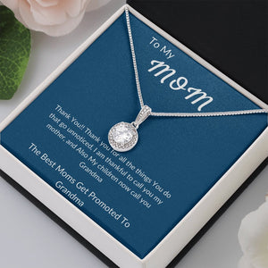 To My Mom | Best Moms Get Promoted | Jewelry | C30187TR, lx-C30187, PB23-WOOD, PROD-2010269, PT-2646, TNM-1, USER-43062 | TageUnlimited