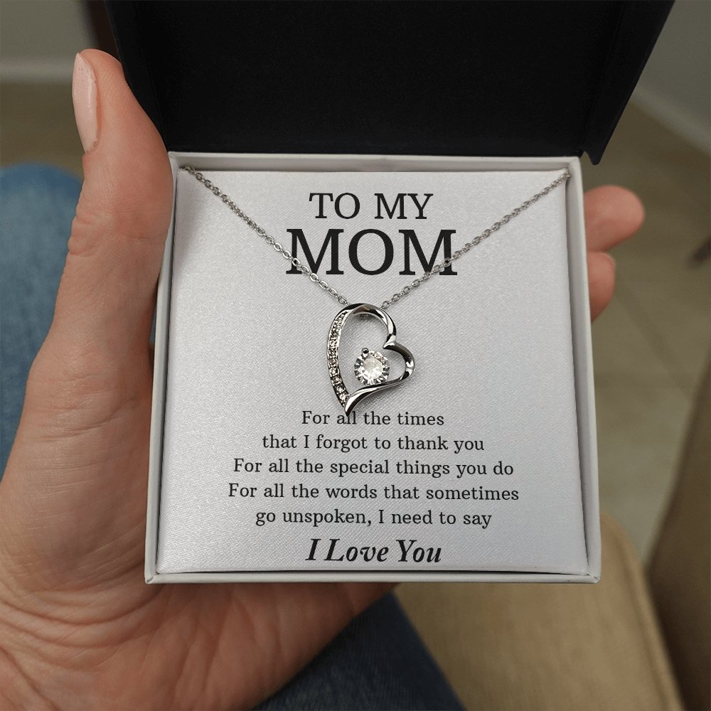 To My Mom | For All The Times | Jewelry | C30025TG, C30025TR, lx-C30025, PB23-WOOD, PROD-2070574, PT-781, TNM-1, USER-43062 | TageUnlimited