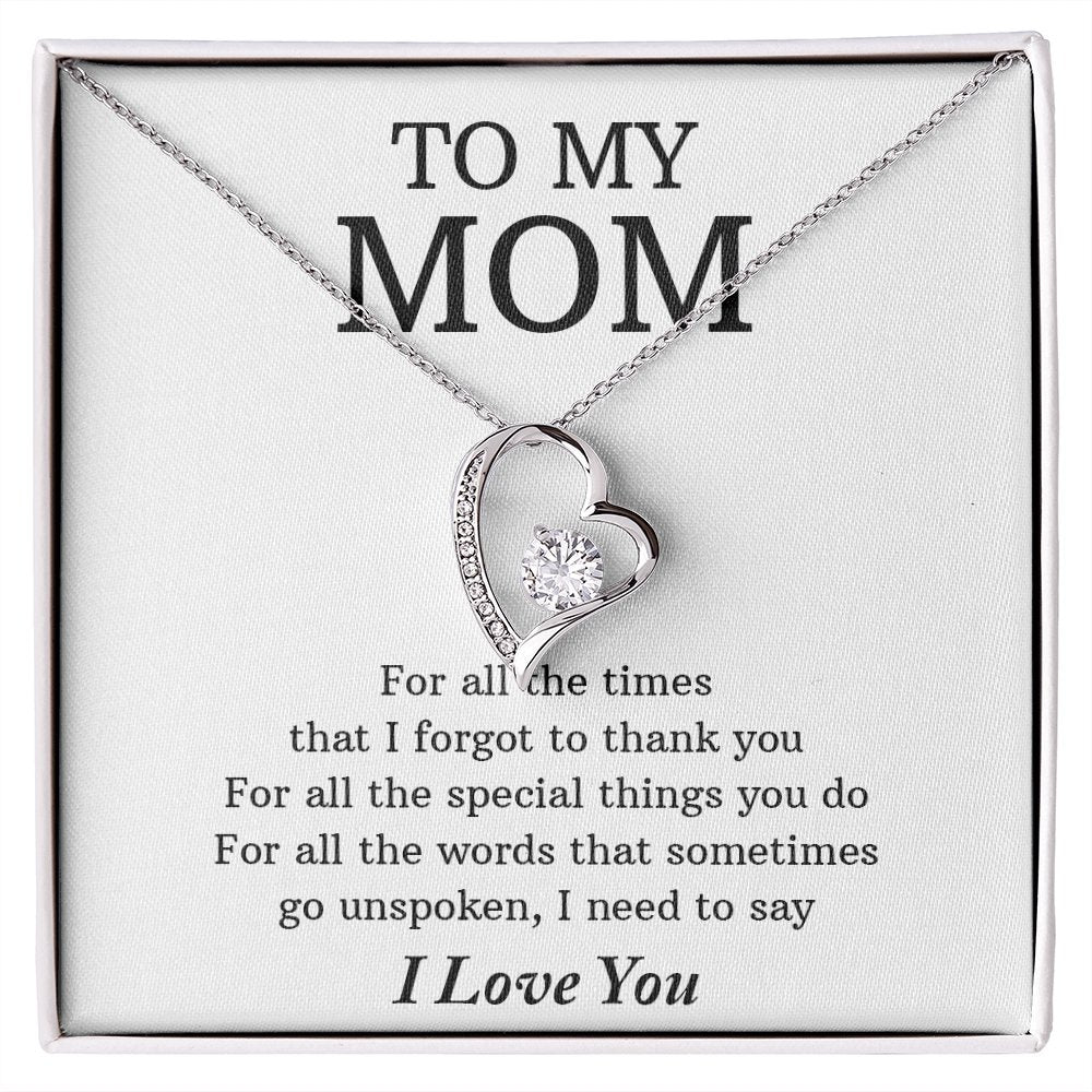 To My Mom | For All The Times | Jewelry | C30025TG, C30025TR, lx-C30025, PB23-WOOD, PROD-2070574, PT-781, TNM-1, USER-43062 | TageUnlimited