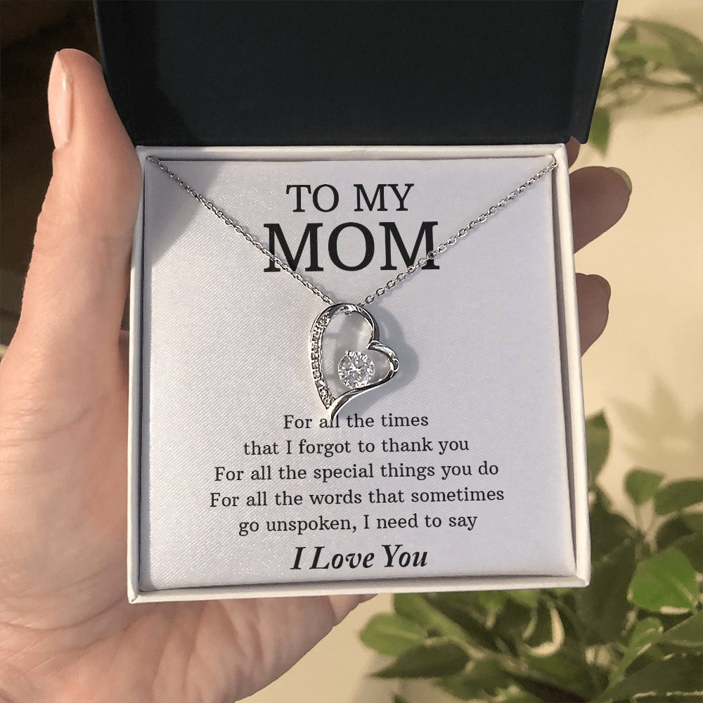 To My Mom | For All The Times | Jewelry | C30025TG, C30025TR, lx-C30025, PB23-WOOD, PROD-2070574, PT-781, TNM-1, USER-43062 | TageUnlimited