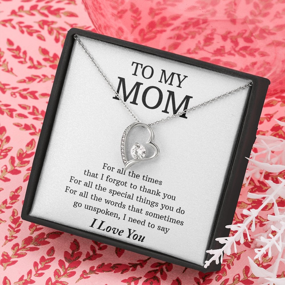 To My Mom | For All The Times | Jewelry | C30025TG, C30025TR, lx-C30025, PB23-WOOD, PROD-2070574, PT-781, TNM-1, USER-43062 | TageUnlimited